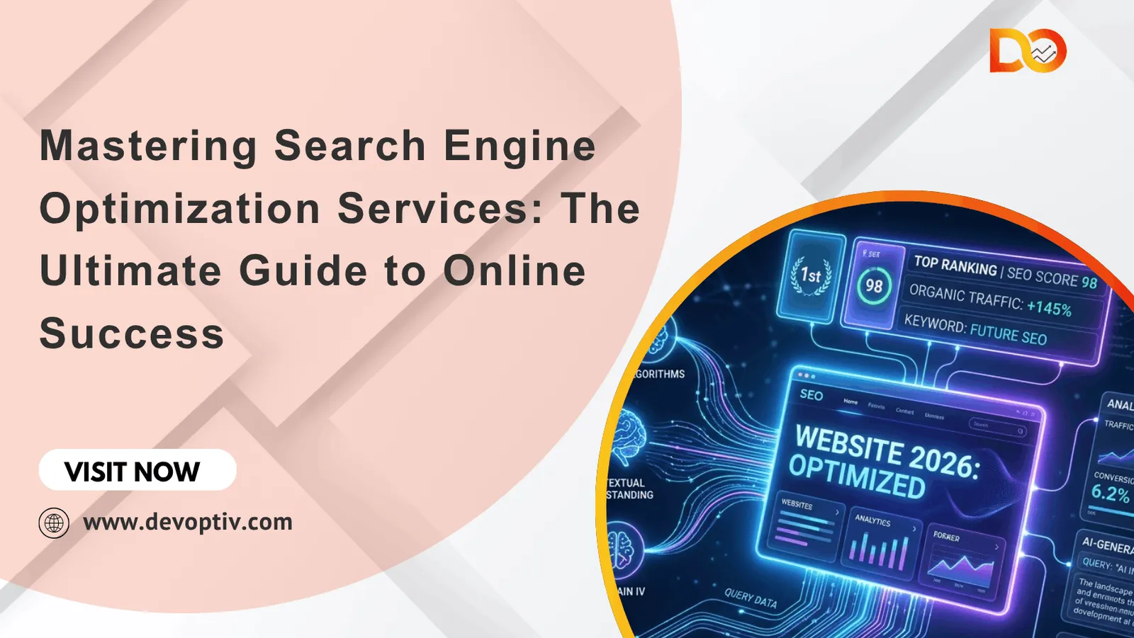 Cover image for Mastering Search Engine Optimization Services: The Ultimate Guide to Online Success